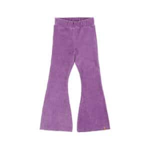 Nixnut Nixnut Basic Flared Purple 8720963642681 Nixnut AW25 Kleding & Accessoires Broeken  Wijs west