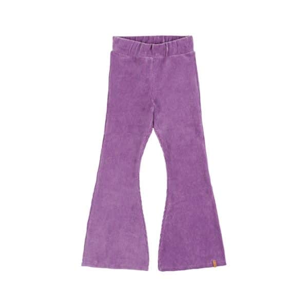 Nixnut Nixnut Basic Flared Purple 8720963642681 Nixnut AW25 Kleding & Accessoires Broeken  Wijs west