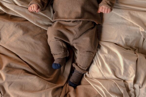 Nixnut Nixnut Bab Broek Pebble Stripe 8720963643497 Nixnut AW25 Kleding & Accessoires Baby Broekjes Wijs west