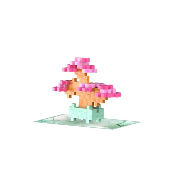 Plus Plus Pink Bonsai - 50 stukjes