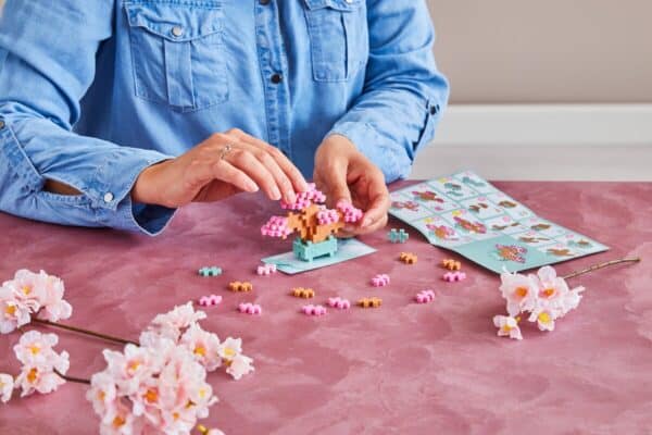 Plus Plus Pink Bonsai - 50 stukjes - Afbeelding 3