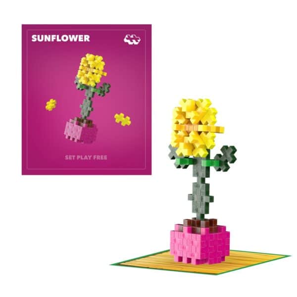 Plus Plus Sunflower - 50 stukjes
