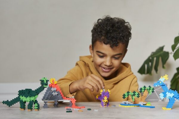Plus Plus Learn to Build Dino's - 600 stukjes