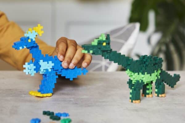 Plus Plus Learn to Build Dino's - 600 stukjes