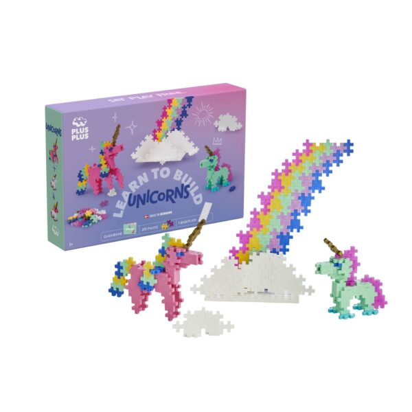 Plus Plus Learn to Build Eenhoorn - 275 stukjes - Afbeelding 4