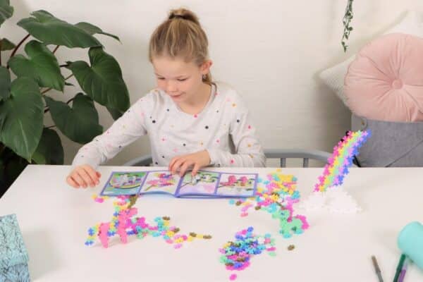 Plus Plus Learn to Build Eenhoorn - 275 stukjes - Afbeelding 6