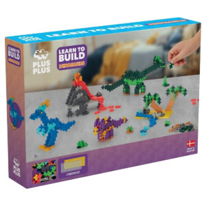 Plus Plus Learn to Build Dino's - 600 stukjes