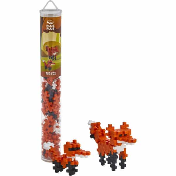Plus Plus Tube Vos - 100 stukjes