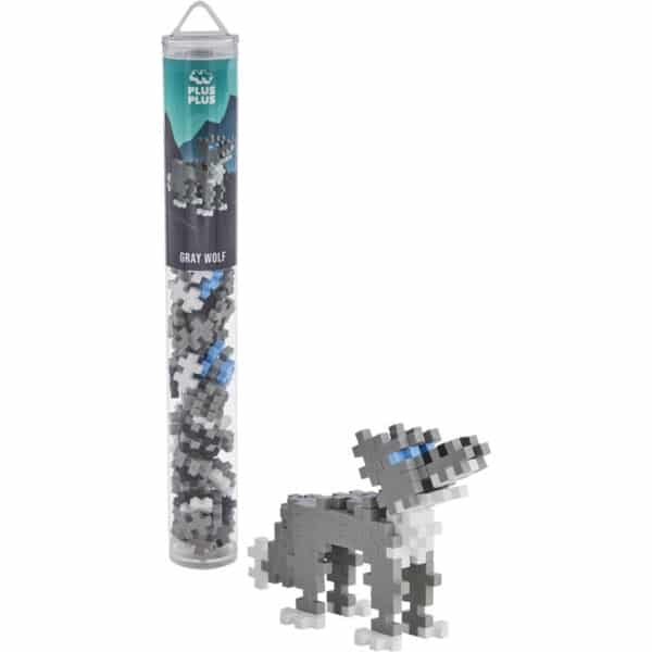 Plus Plus Tube Wolf - 100 stukjes