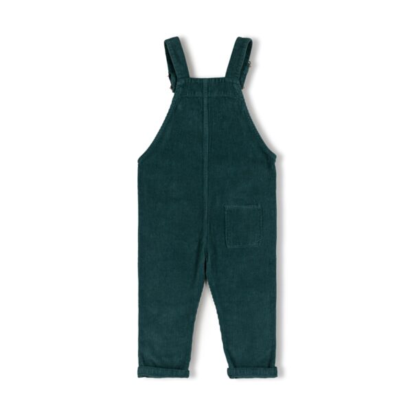 Nixnut Nixnut Dungaree Moss 8720963644203 Nixnut AW25 Kleding & Accessoires Jumpsuits & Overalls  Wijs west