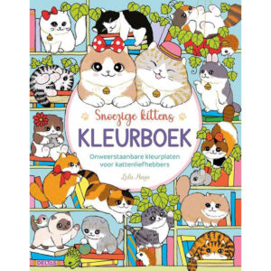 Snoezige kittens Kleurboek
