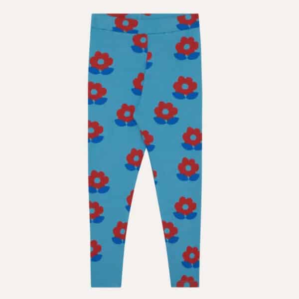 The Campamento Big Flowers Blue Leggings