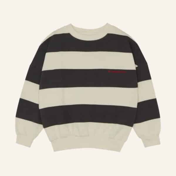 The Campamento The Campamento Grey Stripes Sweatshirt 8435619487171 Aw25 Campa Kleding & Accessoires Sweaters & Truien  Wijs west
