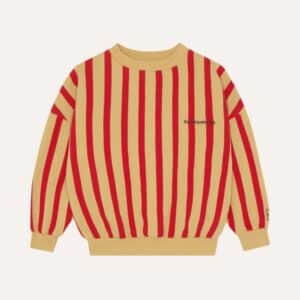 The Campamento The Campamento Red Stripes Sweatshirt 8435619487249 Aw25 Campa Kleding & Accessoires Sweaters & Truien  Wijs west