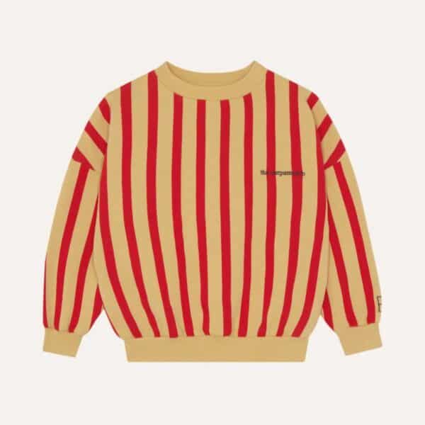 The Campamento The Campamento Red Stripes Sweatshirt 8435619487249 Aw25 Campa Kleding & Accessoires Sweaters & Truien  Wijs west