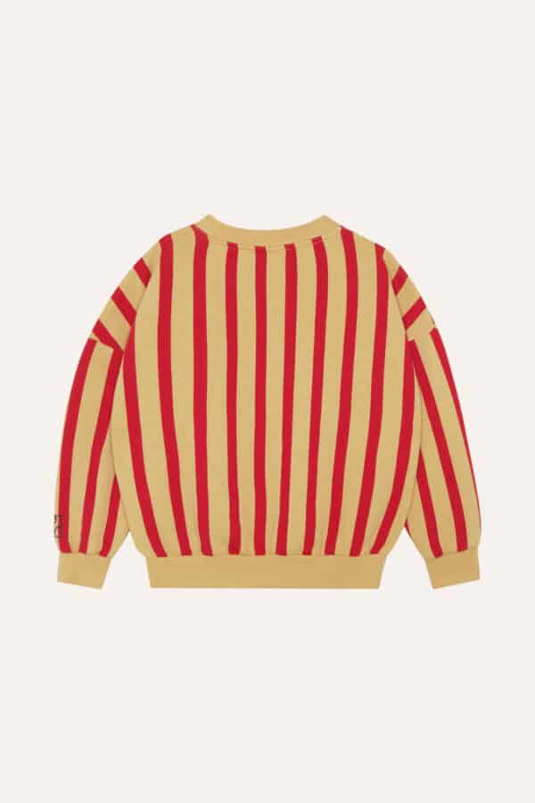 The Campamento The Campamento Red Stripes Sweatshirt 8435619487249 Aw25 Campa Kleding & Accessoires Sweaters & Truien  Wijs west