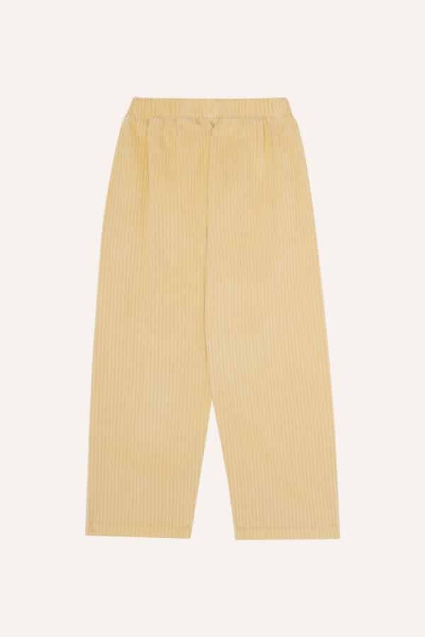 The Campamento The Campamento Yellow Corduroy Trousers 8435619490355 Aw25 Campa Kleding & Accessoires Broeken  Wijs west