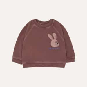 The Campamento The Campamento Rabbit Brown Baby Sweatshirt 8435619495176 Aw25 Campa Kleding & Accessoires Baby Bovenstukjes Wijs west
