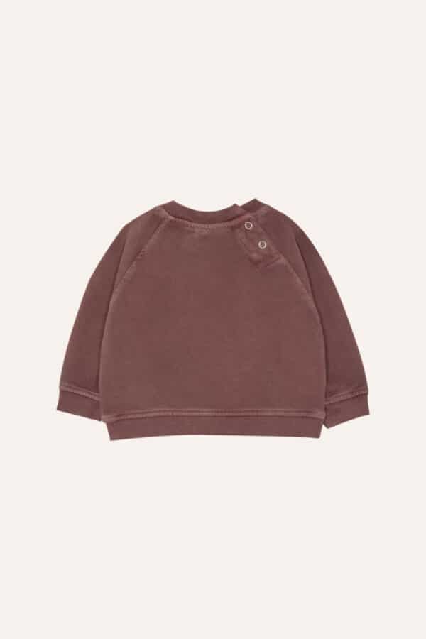 The Campamento The Campamento Rabbit Brown Baby Sweatshirt 8435619495176 Aw25 Campa Kleding & Accessoires Baby Bovenstukjes Wijs west