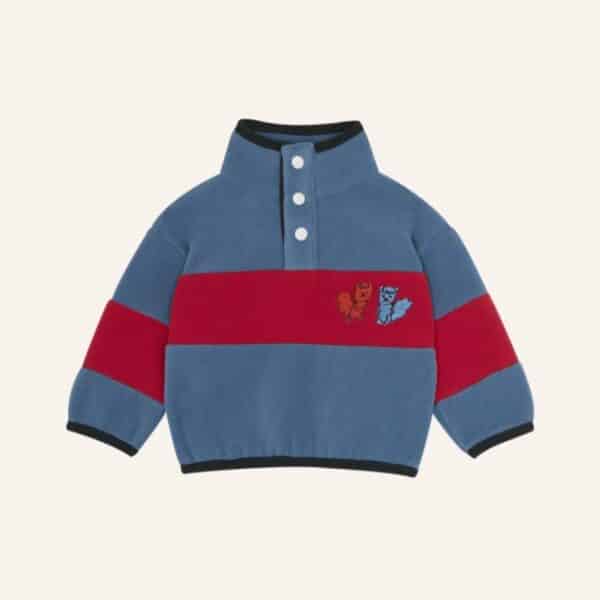 The Campamento The Campamento Color Block Polar Baby Sweatshirt 8435619495596 Aw25 Campa Kleding & Accessoires Baby Bovenstukjes Wijs west