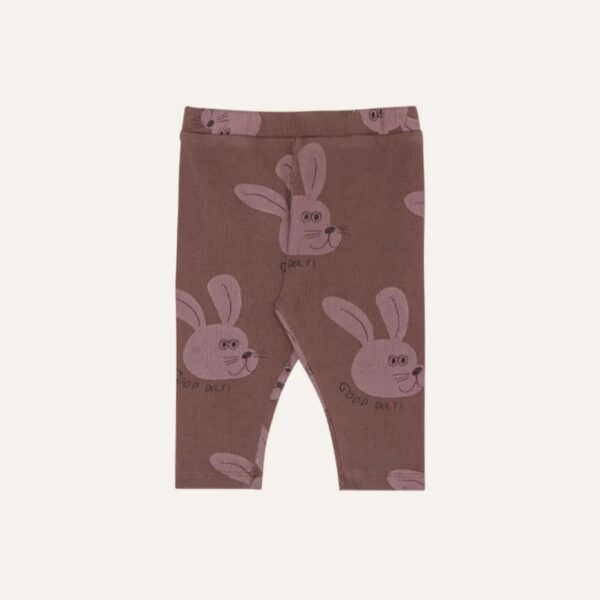 The Campamento The Campamento Rabbits Brown Baby Leggings 8435619496081 Aw25 Campa Kleding & Accessoires Baby Broekjes Wijs west