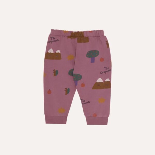 The Campamento The Campamento Mountains Purple Baby Jogging 8435619496579 Aw25 Campa Kleding & Accessoires Baby Broekjes Wijs west