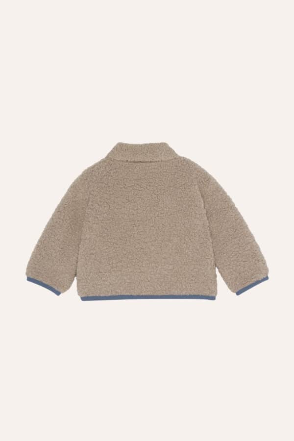 The Campamento The Campamento Ecru Teddy Baby Jacket 8435619497699 Aw25 Campa Kleding & Accessoires Baby Buitenkleding Wijs west