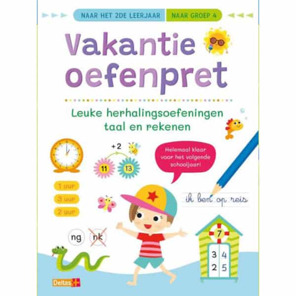 Vakantie oefenpret - Leuke herhalingsoefeningen - naar groep 4
