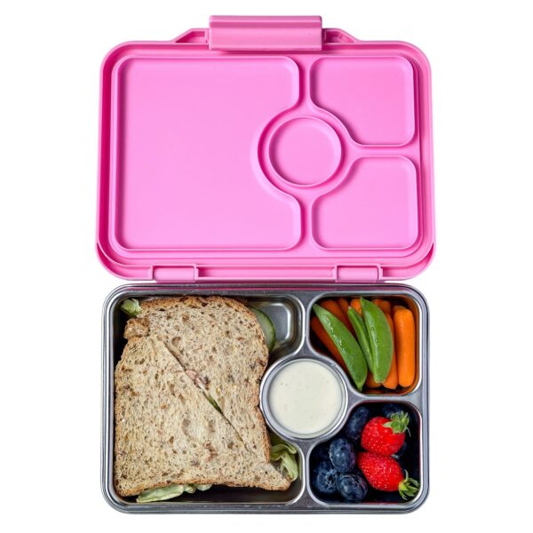 Yumbox Presto RVS lekvrije Bento Box - Versailles Roze
