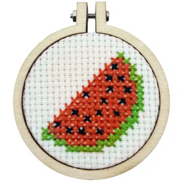 Mini Lucifersdoosje Borduur Kit - You're One In A Melon
