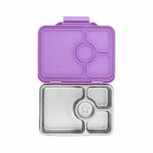 Yumbox Presto RVS lekvrije Bento Box - Lavande Paars