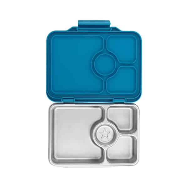 Yumbox Presto RVS lekvrije Bento Box - Normandy Blauw