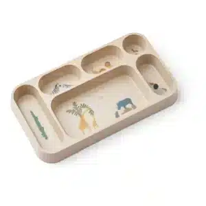 Liewood Mosu Divider Plate All Together / Sandy