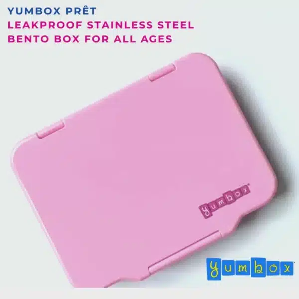 Yumbox Presto RVS lekvrije Bento Box - Versailles Roze