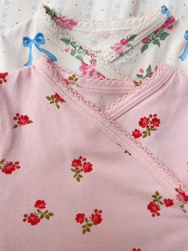 Konges Sløjd Newborn Body Rosa Pink - Afbeelding 4