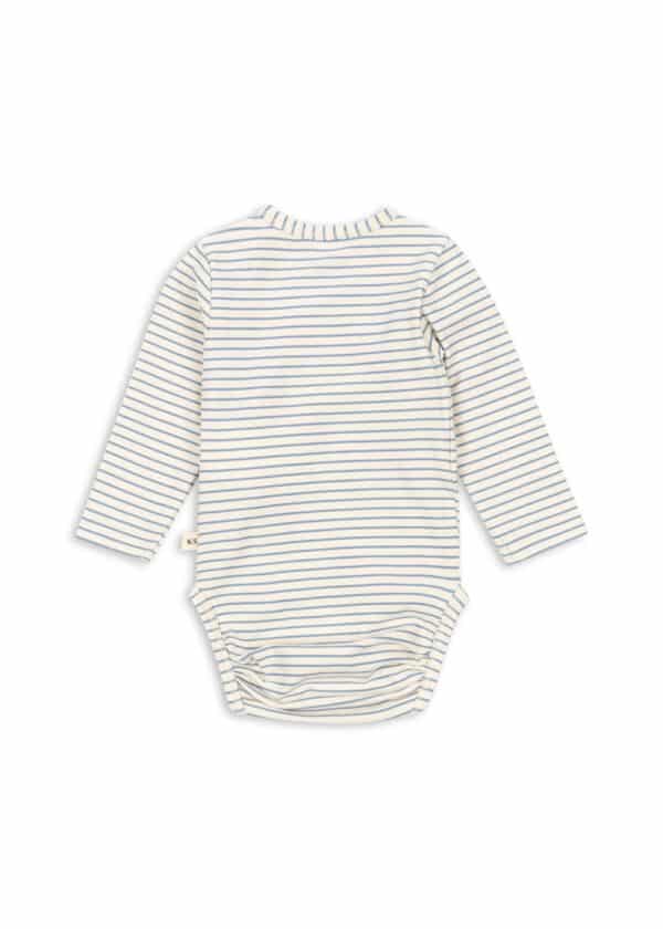 Konges Sløjd Newborn Body Stripe Blue - Afbeelding 2