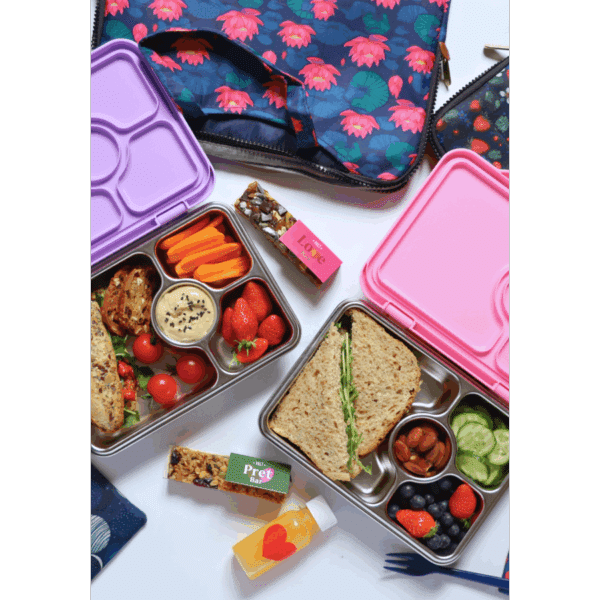 Yumbox Presto RVS lekvrije Bento Box - Lavande Paars