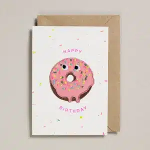 Patch Cards - Happy Birthday Donut
