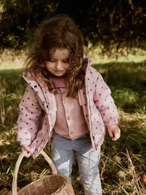 Lil' Atelier Lil' Atelier Jas Misty Rose 5715725373173 Atelier SS25 Kleding & Accessoires Jassen  Wijs west