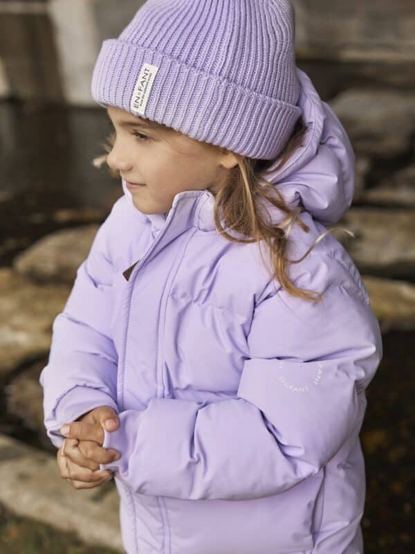 En Fant Enfant Jacket Quilt Solid Lavender  5713438376634 Enfant AW25 Kleding & Accessoires Jassen  Wijs west