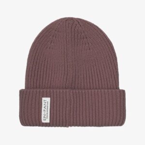 En Fant Enfant Beanie w. Lining Rose Taupe 5713438380075 Enfant AW25 Kleding & Accessoires Baby Mutsen & Sjaals Wijs west