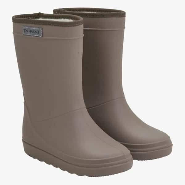 En Fant Enfant Thermo Boots Solid Pine Bark 5713438436536 Enfant AW25 Kleding & Accessoires Schoenen Regenlaarsjes Wijs west