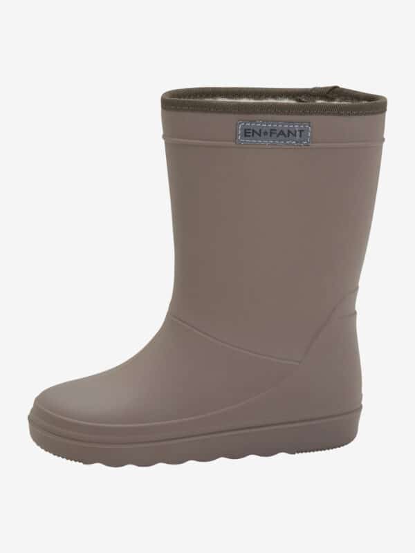 En Fant Enfant Thermo Boots Solid Pine Bark 5713438436536 Enfant AW25 Kleding & Accessoires Schoenen Regenlaarsjes Wijs west