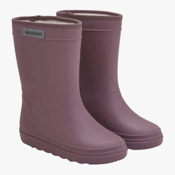 En Fant Enfant Thermo Boots Solid Rose Taupe 5713438436673 Enfant AW25 Kleding & Accessoires Schoenen Regenlaarsjes Wijs west
