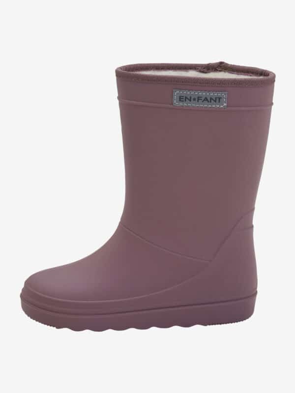 En Fant Enfant Thermo Boots Solid Rose Taupe 5713438436673 Enfant AW25 Kleding & Accessoires Schoenen Regenlaarsjes Wijs west