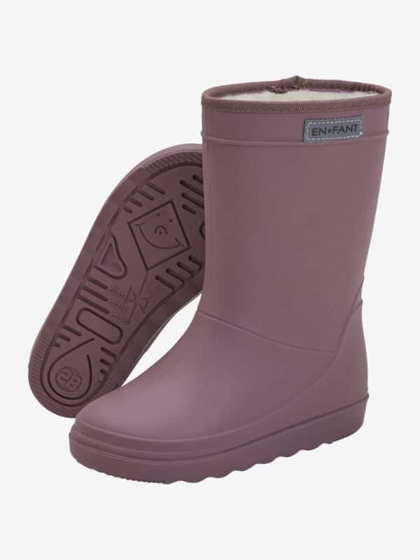 En Fant Enfant Thermo Boots Solid Rose Taupe 5713438436673 Enfant AW25 Kleding & Accessoires Schoenen Regenlaarsjes Wijs west