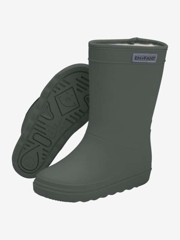 En Fant Enfant Thermo Boots Solid Kambaba 5713438437236 Enfant AW25 Kleding & Accessoires Schoenen Regenlaarsjes Wijs west