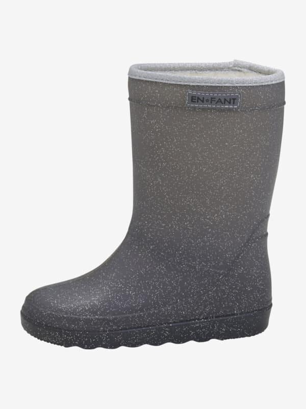 En Fant Enfant Thermo Boots Glitter Ebony 5713438449222 Enfant AW25 Kleding & Accessoires Schoenen Regenlaarsjes Wijs west