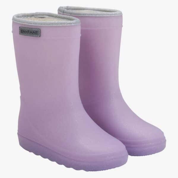 En Fant Enfant Thermo Boots Glitter Lavender  5713438449505 Enfant AW25 Kleding & Accessoires Schoenen Regenlaarsjes Wijs west