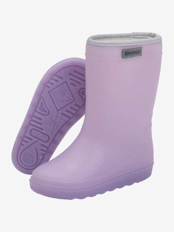 En Fant Enfant Thermo Boots Glitter Lavender  5713438449505 Enfant AW25 Kleding & Accessoires Schoenen Regenlaarsjes Wijs west